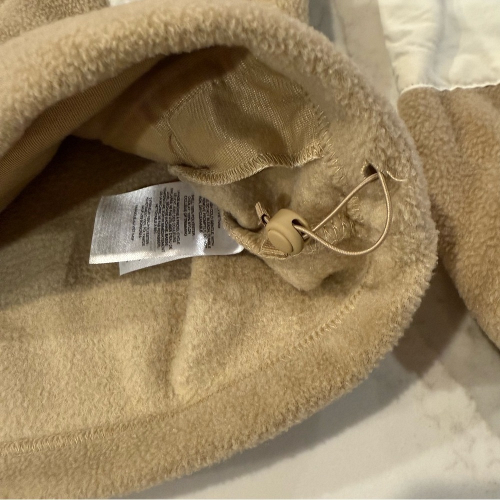 Columbia Benton Springs Crop Fleece Pullover Sweatshirt Women’s Small Tan/Beige - Picture 7 of 8